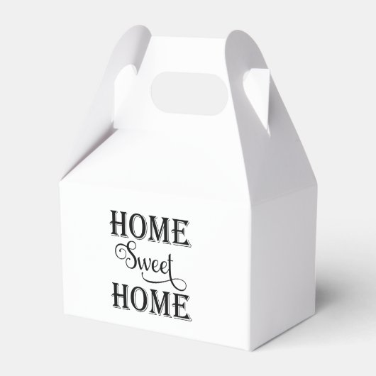 Home Sweet Home Open House Favor Box Bedankdoosjes (Achterkant)