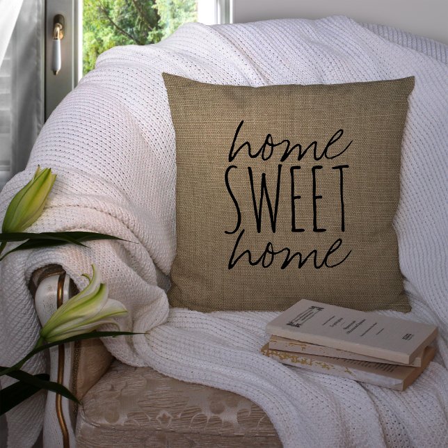 Home Sweet Home | Oreiller (Créateur téléchargé)