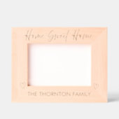 Home Sweet Home Persoonlijk Gegraveerde Lijstjes (Voorkant)