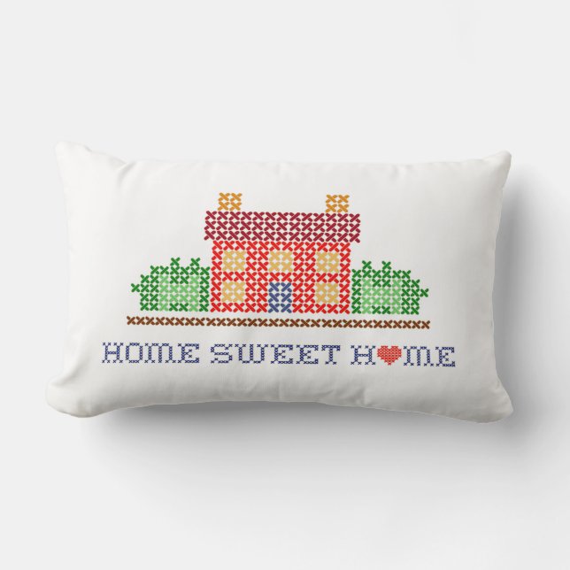Home Sweet Home Pillow Kussen (Voorkant)