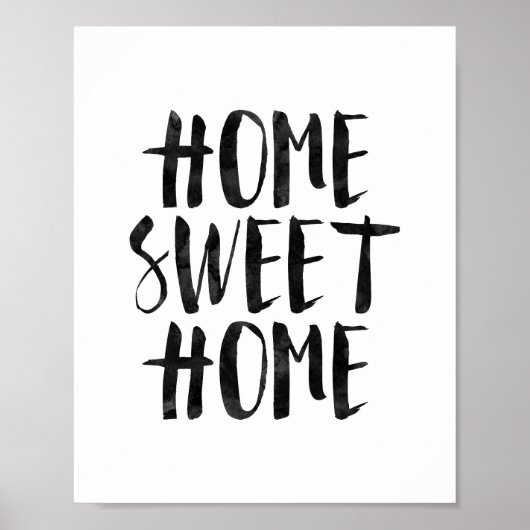 Home Sweet Home Poster (Voorkant)