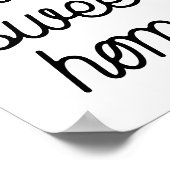 Home sweet home poster (Hoek)