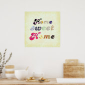 Home Sweet Home Poster (Keuken)