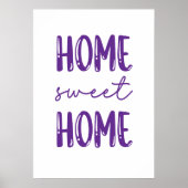 Home sweet home poster (Voorkant)