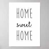 Home Sweet Home Print Poster (Voorkant)