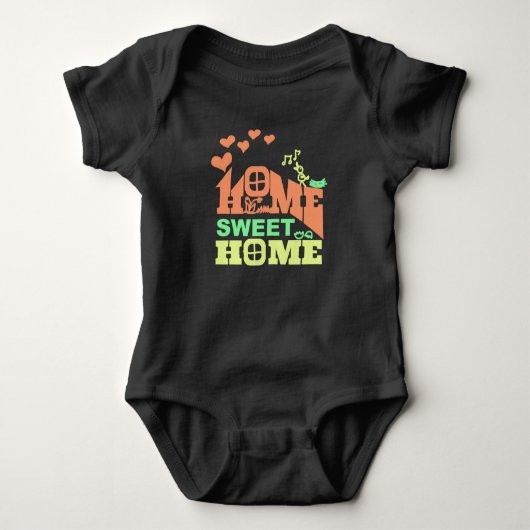 Home Sweet Home Romper (Voorkant)