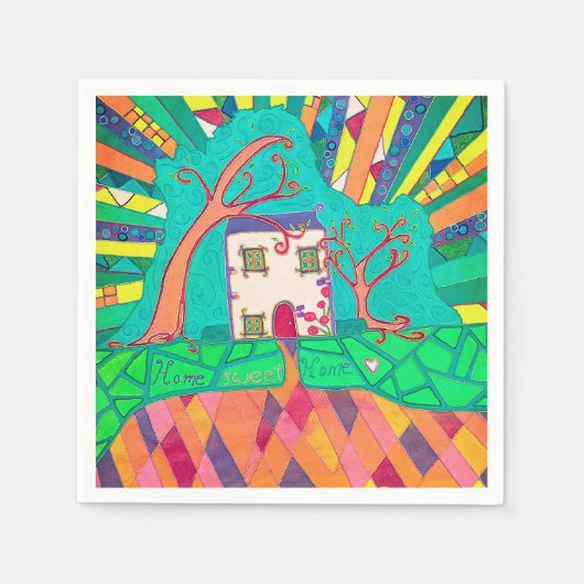 Home sweet home servet (Voorkant)