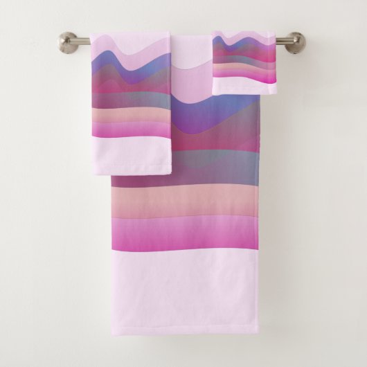 Home Sweet Home Serviette de bain ensemble (En situation)