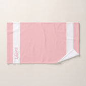 Home Sweet Home sur ensemble de serviettes de bain (Serviette à main)