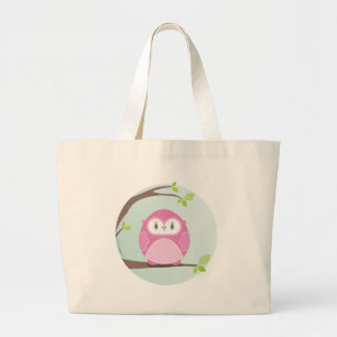 HOME SWEET HOME :: Uil in een boom 3 Grote Tote Bag