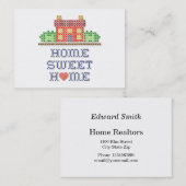 Home Sweet Home Visitekaartje (Voorkant / Achterkant)