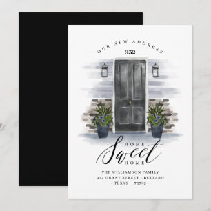 Home Sweet Home We hebben de grijze Waterverf de Aankondiging