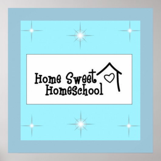 Home Sweet Homeschool Poster (Devant)