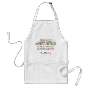 Home Sweet Motor Home Apron Standaard Schort