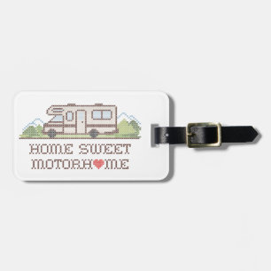 Home Sweet Motor Home Bagagelabel