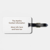 Home Sweet Motor Home Bagagelabel (Achterkant horizontaal)