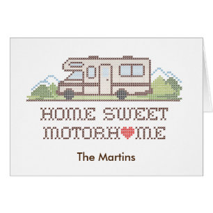 Home Sweet Motor Home Card