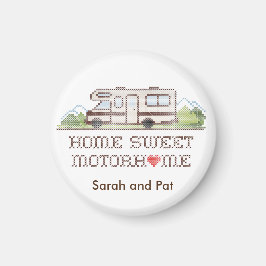 Home Sweet Motor Home Magnet Magneet