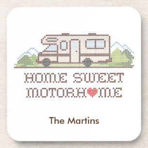 Home Sweet Motor Home-Onderzetters Onderzetter