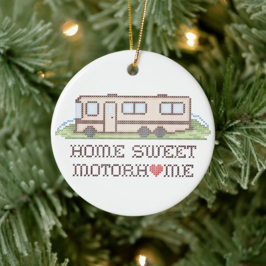 Home Sweet Motor Home Ornament (Boom)