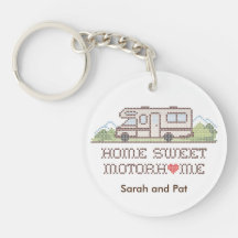 Home Sweet Motor Home Sleutelhanger