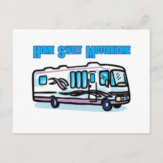 Home Sweet Motorhome Briefkaart