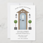 Home Sweet New Home Moving Invitation (Devant)