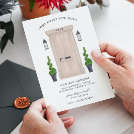 Home Sweet New Home Moving Uitnodiging