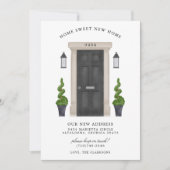 Home Sweet New Home Moving Uitnodiging (Voorkant)