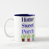 Home Sweet Porch Two-Tone Coffee Mok (Links)
