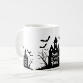 Home Sweet Tomb Mug | Funny Gothic Halloween Cup (Devant gauche)