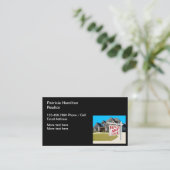 Home Te Koop Vastgoed Thema Visitekaartjes (Staand voorkant)