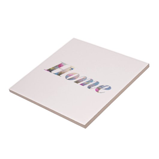 Home Tegeltje (Zijkant)