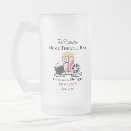 Home Theatre Frosted Bierglazen Drinkware Mok (Links)