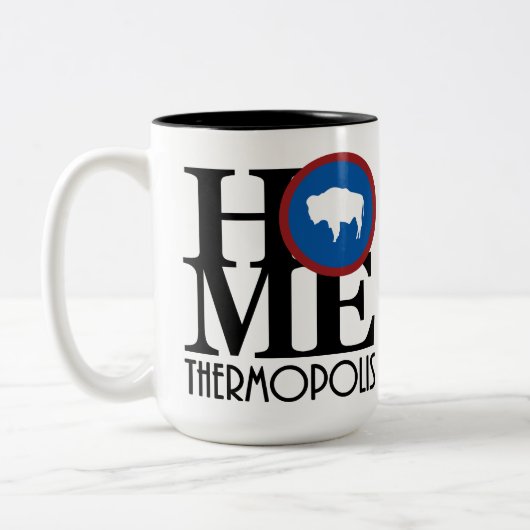 HOME Thermopolis 15oz Tweekleurige Koffiemok (Links)
