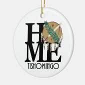 HOME Tishomingo Oklahoma Keramisch Ornament (Links)