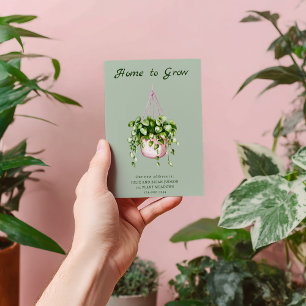 Home to Grow Nieuwe Adresaankondiging Aankondiging