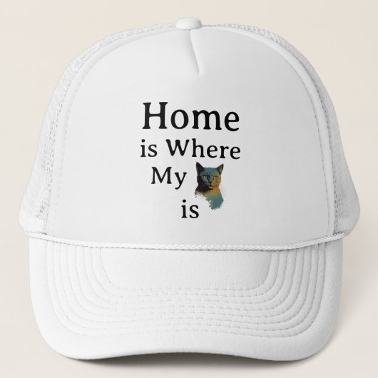 Home Trucker Hoed Pet (Voorkant)
