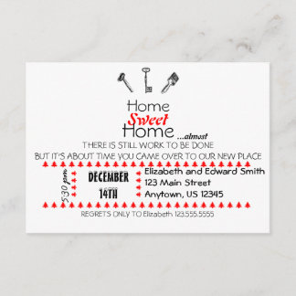 Home-uitnodiging Kaart