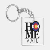 HOME Vail Colorado Sleutelhanger (Voorkant Links)