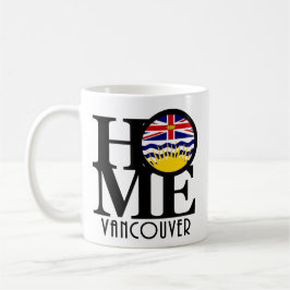 HOME Vancouver (BC-vlag) 11oz Koffiemok