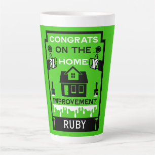 Home Verbetering Gefeliciteerd Latte Mok