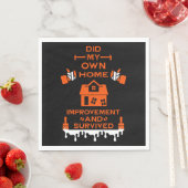 Home Verbetering Gefeliciteerd Servet (Insitu)