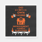 Home Verbetering Gefeliciteerd Servet (Voorkant)