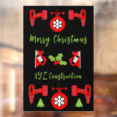 Home Verbetering Kerstcadeaus Raamsticker (Vel 2)