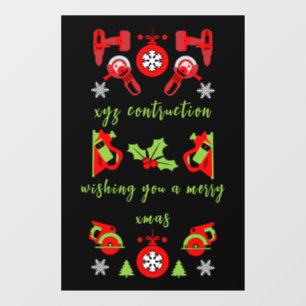 Home Verbetering Kerstcadeaus Raamsticker