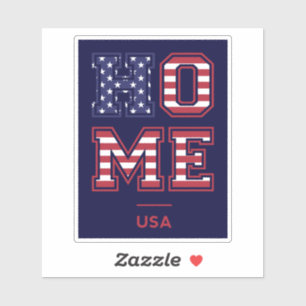 HOME VERENIGDE STATEN STICKER