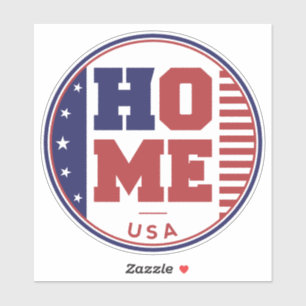 HOME VERENIGDE STATEN STICKER