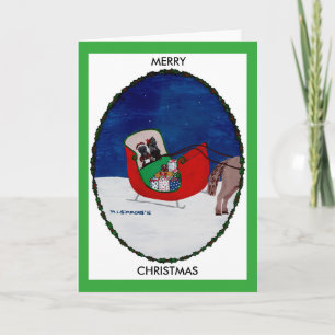 HOME VOOR CHRISTMAS FEESTDAGEN KAART