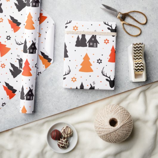 Home voor de Feestdagen | Kerstmis Cadeaupapier (Crafts)